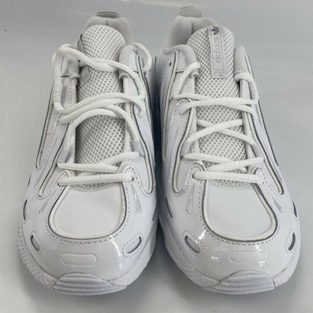 Adidas Womens Eqt Gazelle Sneakers Shoes White EF5313 Low Top Lace Up 8M New